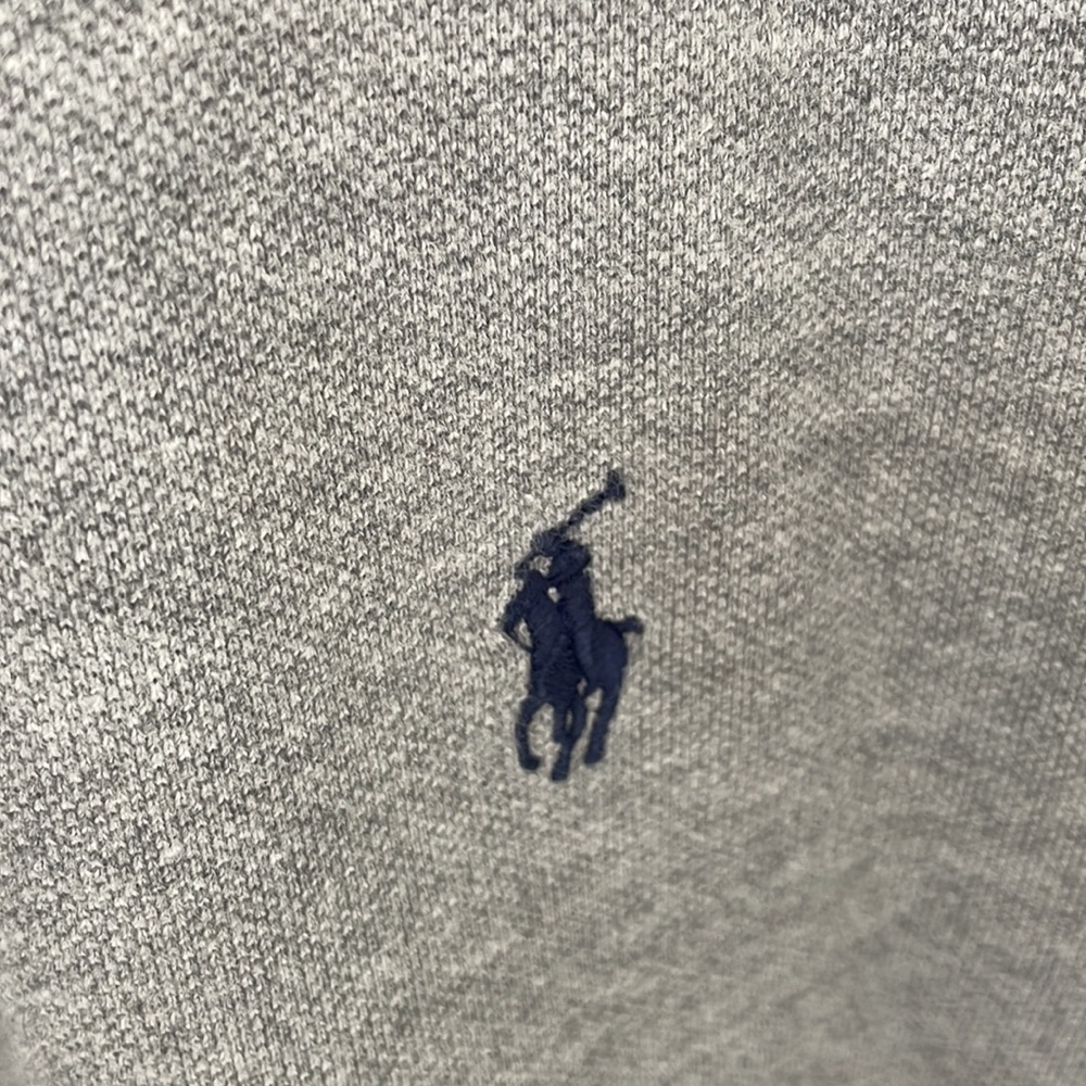 Ralph Lauren gray polo 2XB with navy polo emblem - Picture 5 of 5